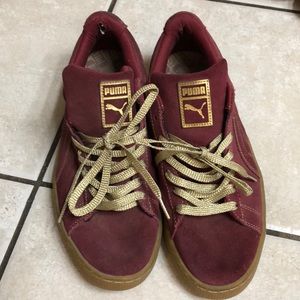 Puma suede sneakers